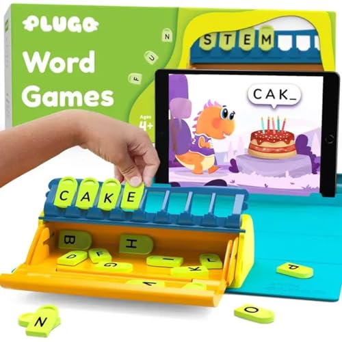 PlayShifu Plugo Letters: AR-Powered Word Building Kit for Kids Ages 4-10