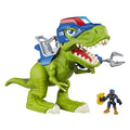 Playskool Heroes Chomp Squad Troopersaurus & Bobby Badge Toy Set with Lights and Sounds