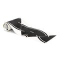 PlayTape Road Tape Curves – 12 Curved Pieces for Toy Car Roads, 4 Inches Wide, No Residue