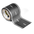 PlayTape Road Tape for Toy Cars – 2" Wide x 30 ft Asphalt Road, Sticks to Flat Surfaces, No Residue