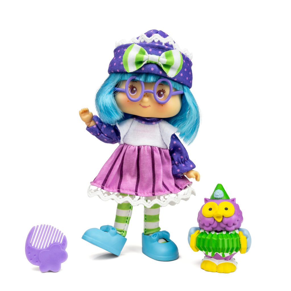 Plum Pudding Fashion Doll (5.5 in) by The Loyal Subjects – Rare Strawberry Shortcake Collectible