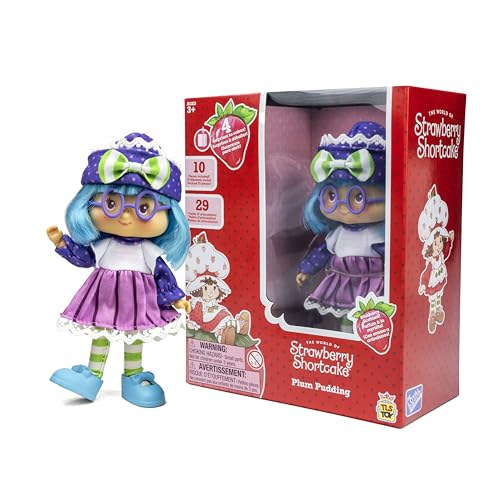 Plum Pudding Fashion Doll (5.5 in) by The Loyal Subjects – Rare Strawberry Shortcake Collectible