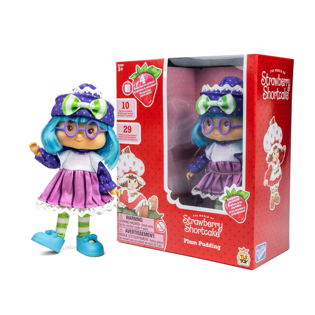 Plum Pudding Fashion Doll (5.5 in) by The Loyal Subjects – Rare Strawberry Shortcake Collectible