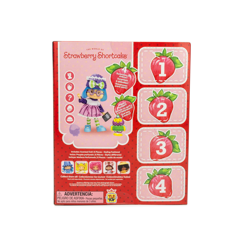 Plum Pudding Fashion Doll (5.5 in) by The Loyal Subjects – Rare Strawberry Shortcake Collectible