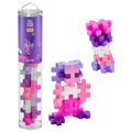 PLUS PLUS Big Glitter Mix Tube – 15 Large Building Blocks for Toddlers, Ages 2+
