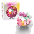 PLUS PLUS HEXEL Bubblegum Fidget Toy – Stress Relief & Focus Aid, BPA-Free