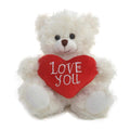 Plushland Brown Love Teddy Bear with Color-Shifting Sequin Heart - 9 Inches