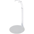 Plymor White Adjustable Doll Stand for 10-12 Inch Slim Waist Fashion Dolls