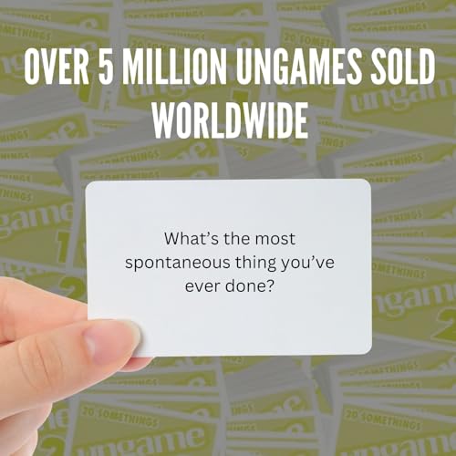 Pocket UNGAME: 20 Somethings Card Game – Lighthearted & Serious Questions for Young Adults (Ages 18+)