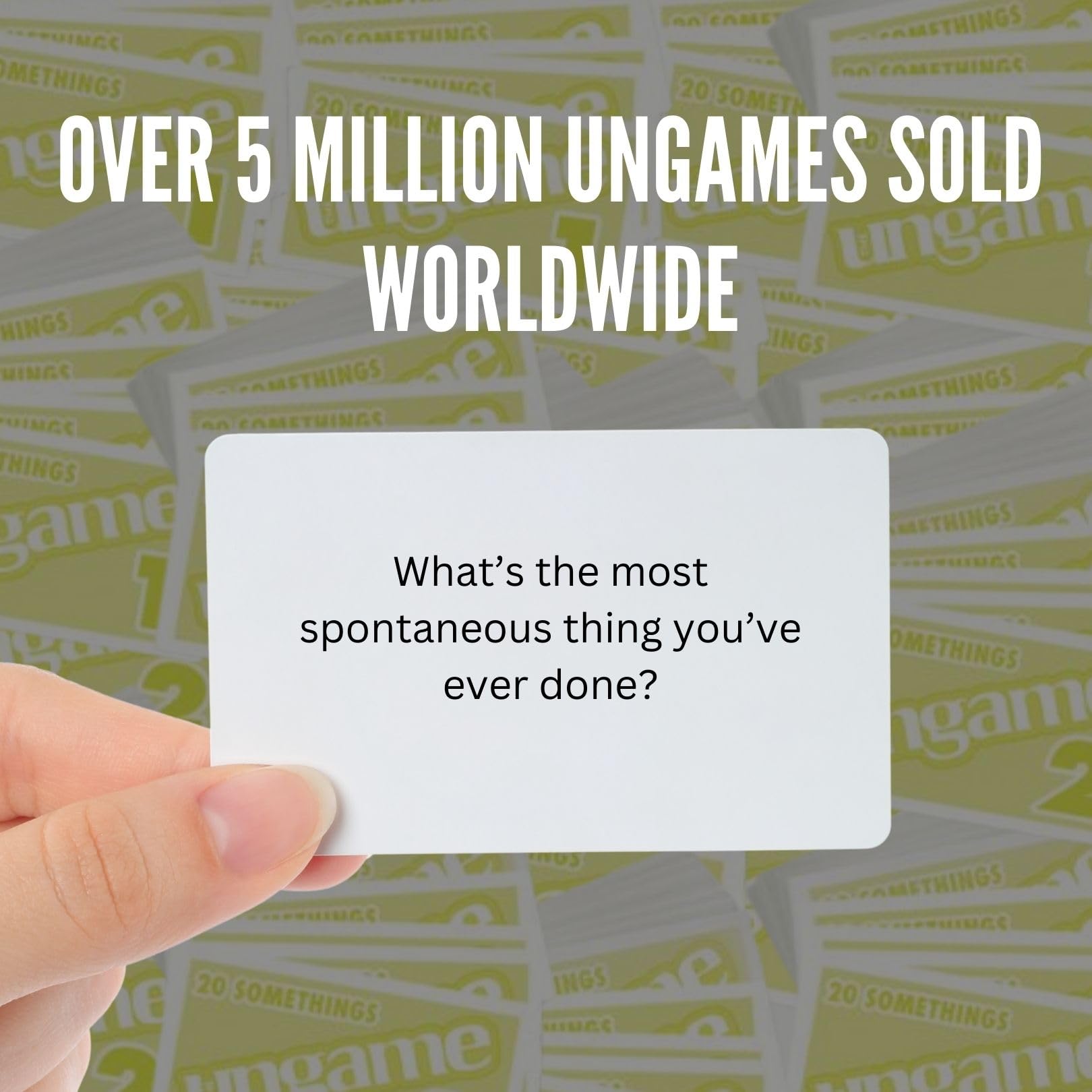 Pocket UNGAME: 20 Somethings Card Game – Lighthearted & Serious Questions for Young Adults (Ages 18+)