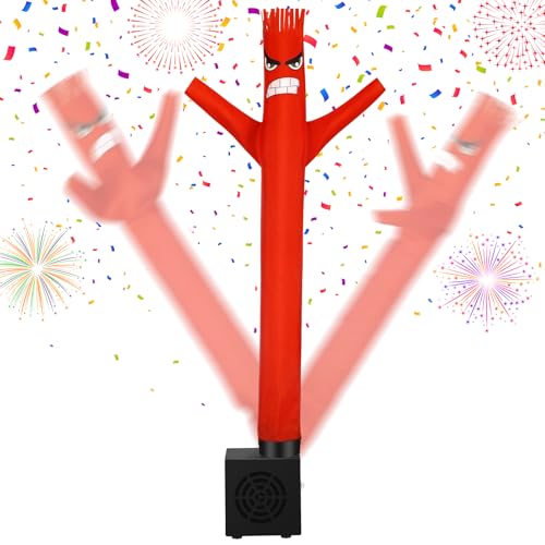 Poen Mini Wacky Waving Inflatable Tube Guy – Desktop Toy with Blower for Pranks and Office Decor