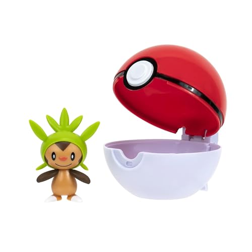 Pokémon Clip 'n'Go Pokéball with Igamaro Figure – 5 cm Official Toy