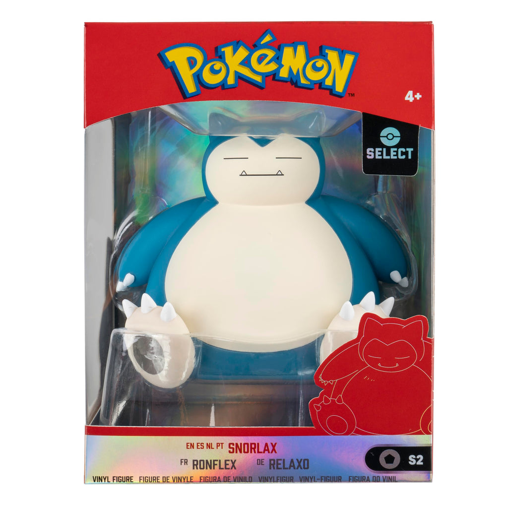 Pokemon Snorlax 4-Inch Vinyl Figure – Officially Licensed Jazwares Collectible