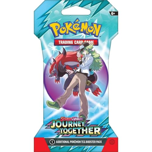 Pokémon TCG Scarlet & Violet Journey Together Booster Blister Pack (Random Draw, 10 Cards)