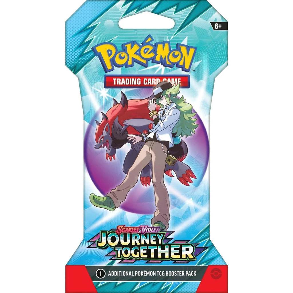 Pokémon TCG Scarlet & Violet Journey Together Booster Blister Pack (Random Draw, 10 Cards)