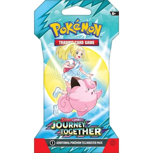 Pokémon TCG Scarlet & Violet Journey Together Booster Blister Pack (Random Draw, 10 Cards)