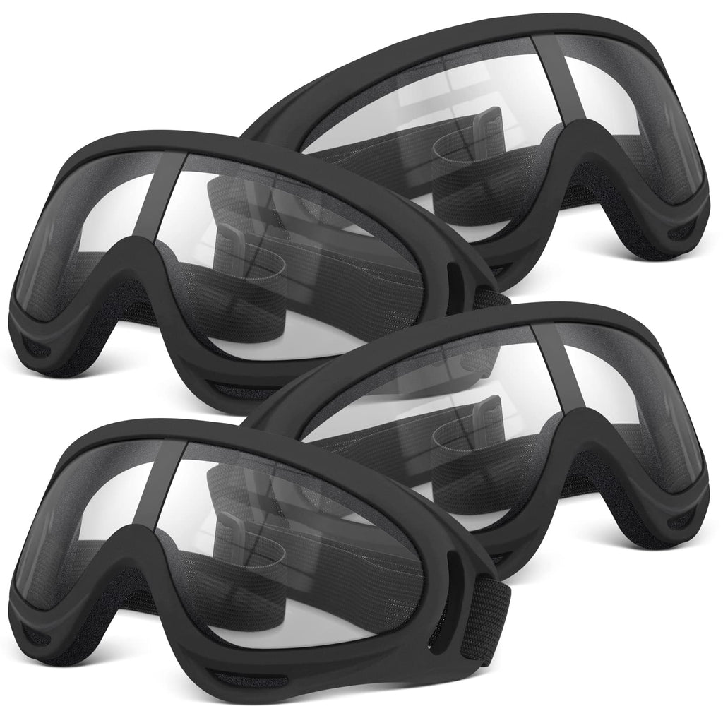 POKONBOY 4 Pack Protective Goggles for Nerf Battles - Safety Glasses for Kids and Teens