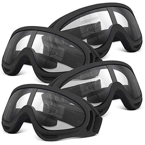 POKONBOY 4 Pack Protective Goggles for Nerf Battles - Safety Glasses for Kids and Teens
