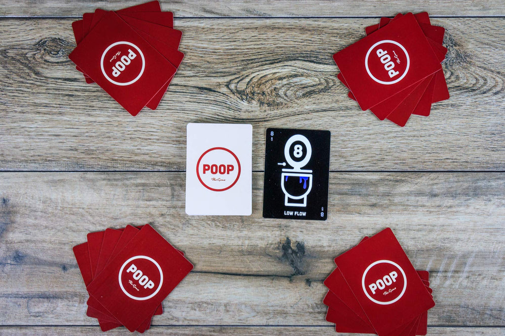 Poop The Game: A Hilarious Family Card Game for Kids 6+ – Quick 15-Minute Play for 2-5 Players