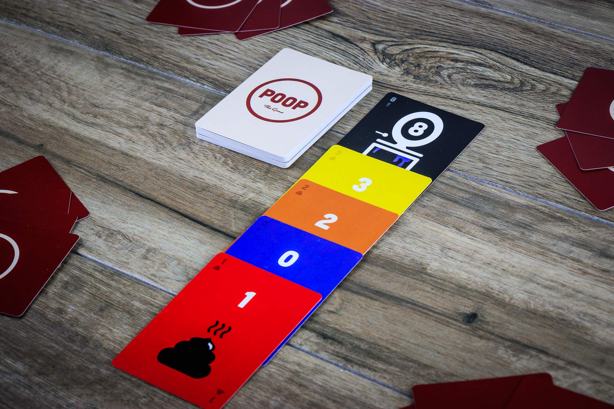 Poop The Game: A Hilarious Family Card Game for Kids 6+ – Quick 15-Minute Play for 2-5 Players