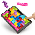 Power Your Fun Pop Puzzle Popper Fidget Game - 27pc Jigsaw Puzzle Pop It Toy for Kids and Adults, Stress Relief, STEM Learning, Non-Toxic Silicone, Black