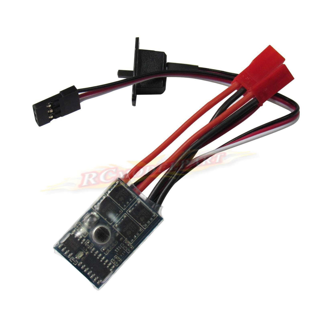 powerday 10A Brushed Motor Speed Controller with Brake – 2 Pack – for RC Cars, Boats, Tanks