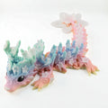 PowerTRC Mini Articulated 3D Printed Baby Blossom Dragon – Poseable Fidget Toy, 5.5 Inches, Made in USA