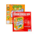 Prank-O Broccoli Buddies Empty Cereal Box – Hilarious Prank Gift for Kids, 12.5 x 9.4 x 2.5 Inches