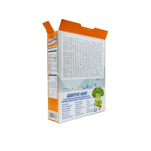 Prank-O Broccoli Buddies Empty Cereal Box – Hilarious Prank Gift for Kids, 12.5 x 9.4 x 2.5 Inches