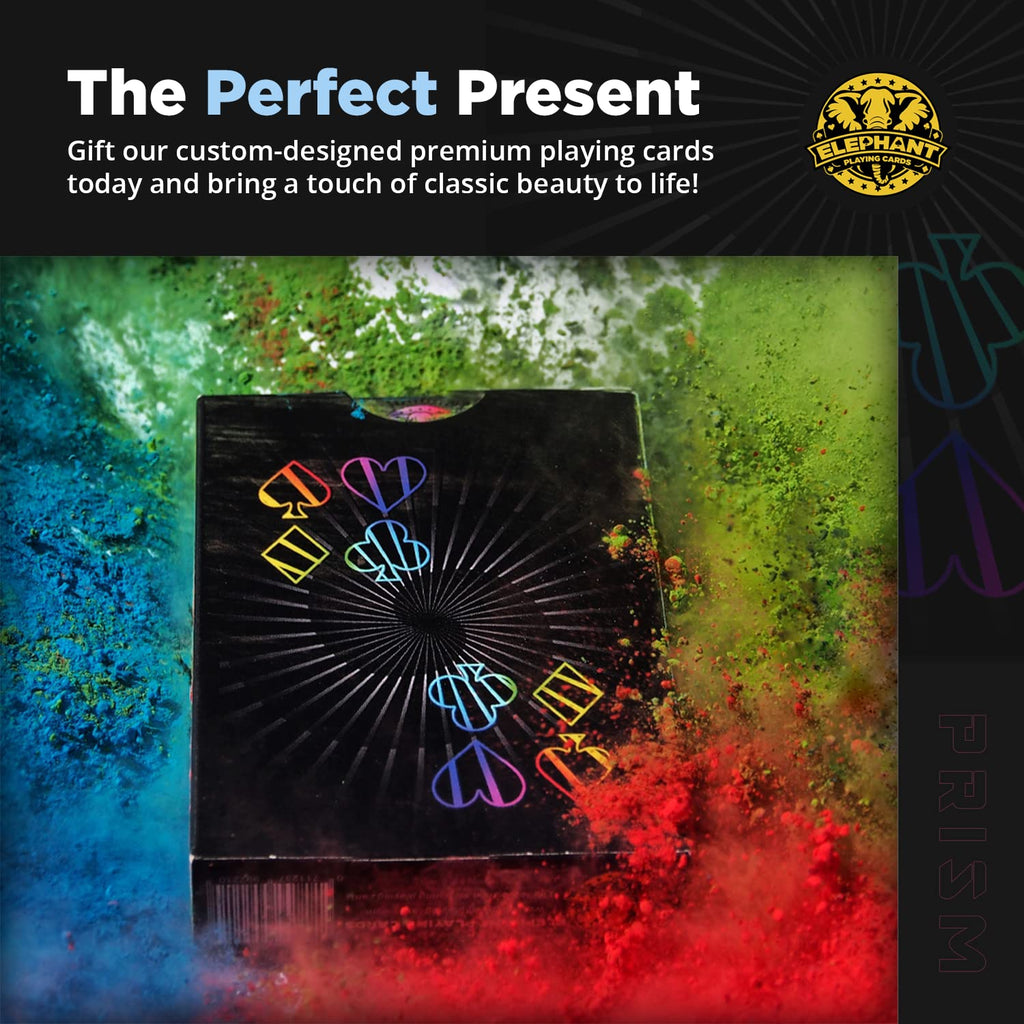 Premium Night Theme Playing Cards with Gloss Ink and Free Card Game eBook