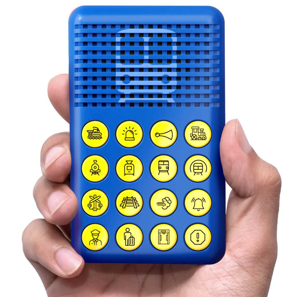 Press 'N Gag Sound Machine - 16 Silly Sounds, Pocket-Sized Gadget for Kids & Teens