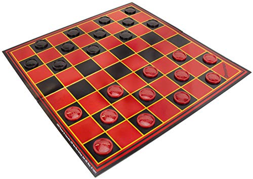 Pressman 3-in-1 Board Game Set: Chess, Checkers & Backgammon – Full Size Staunton Pieces & Interlocking Checkers, Ages 8+