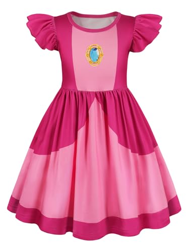 Princess Costume Dress for Girls | Marendyee | Ages 3–12 | Halloween Cosplay Birthday Party Fancy Dress