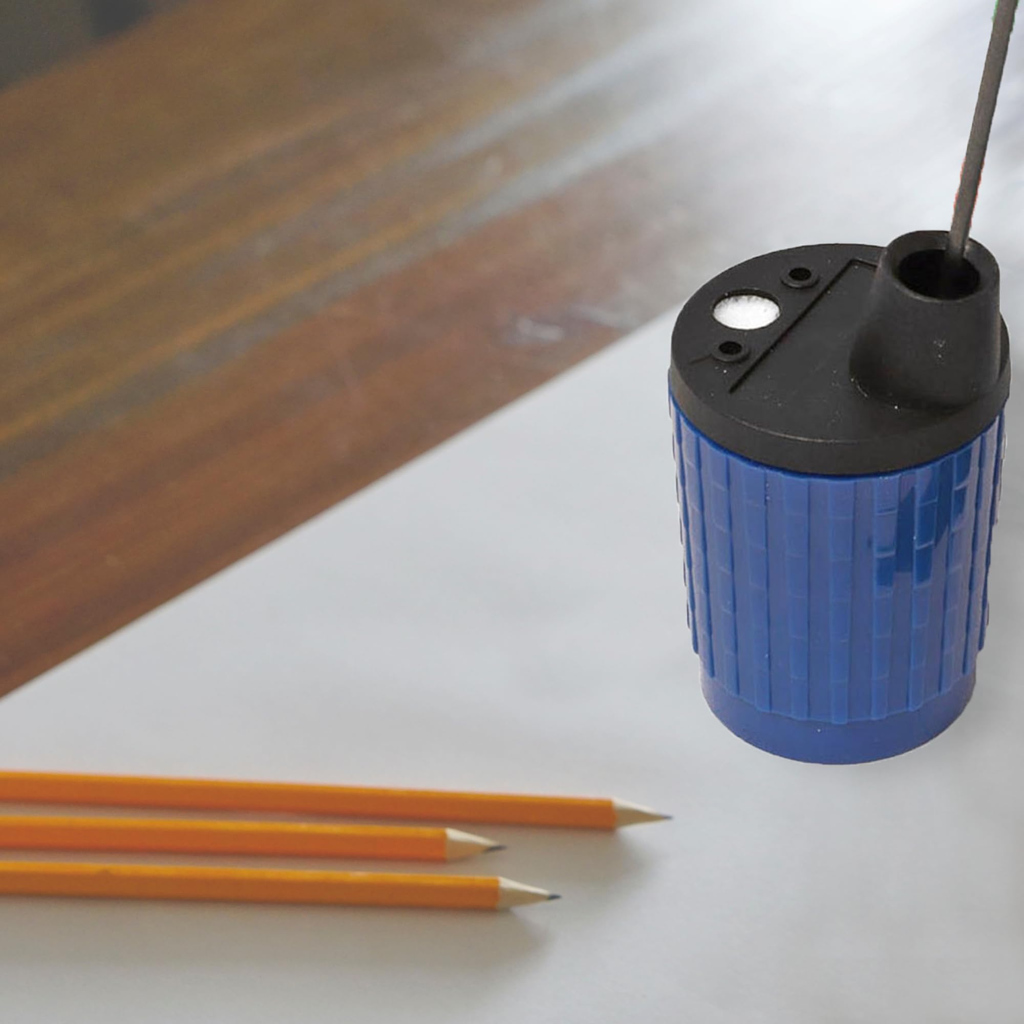 Pro Art Hand Held Lead Pointer - Blue, Carbide Blade, Hand Powered