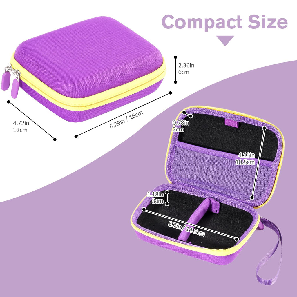 ProCase Hard Card Case for 300+ Cards – Purple EVA Travel Storage for UNO, Five Crowns, and More (Case Only)