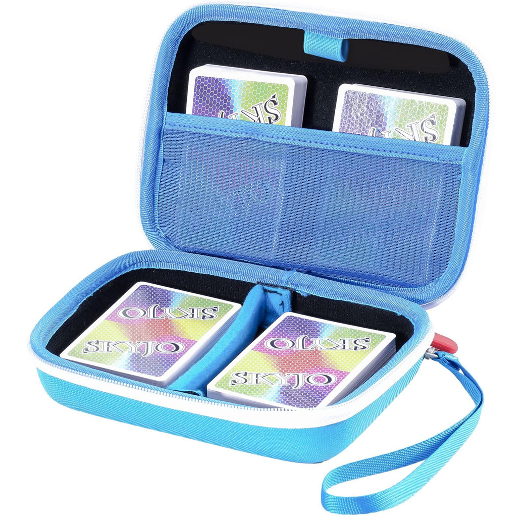 ProCase Hard Card Game Carrying Case for 300+ Cards, Blue
