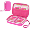 ProCase Pink Card Case – Holds 300+ Game Cards, Hard EVA Travel Storage Box with Pen Slot