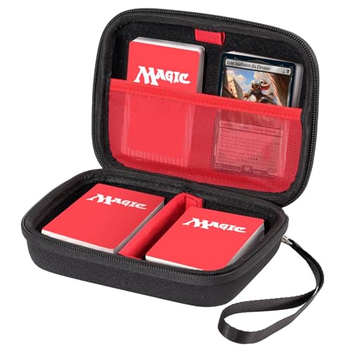 ProCase Trading Card Case, Hard EVA Carrying Box for 300+ Cards, Black