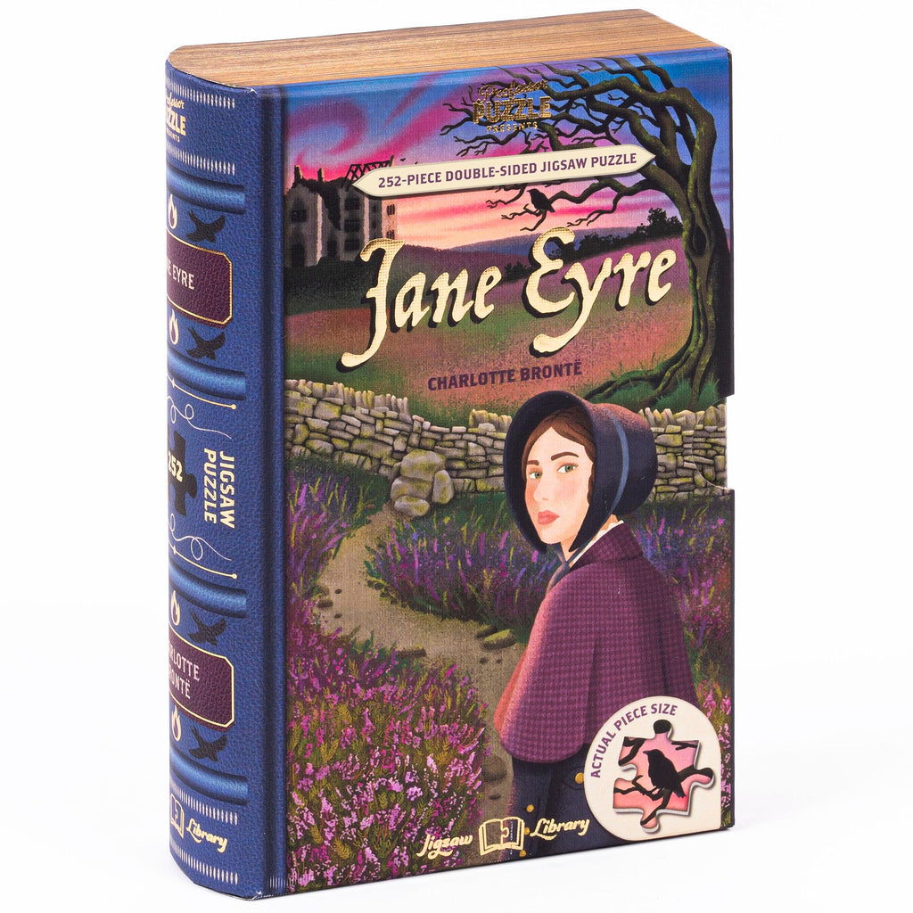 Professor Puzzle Jane Eyre 252-Piece Double-Sided Jigsaw – Book Lover's Gift
