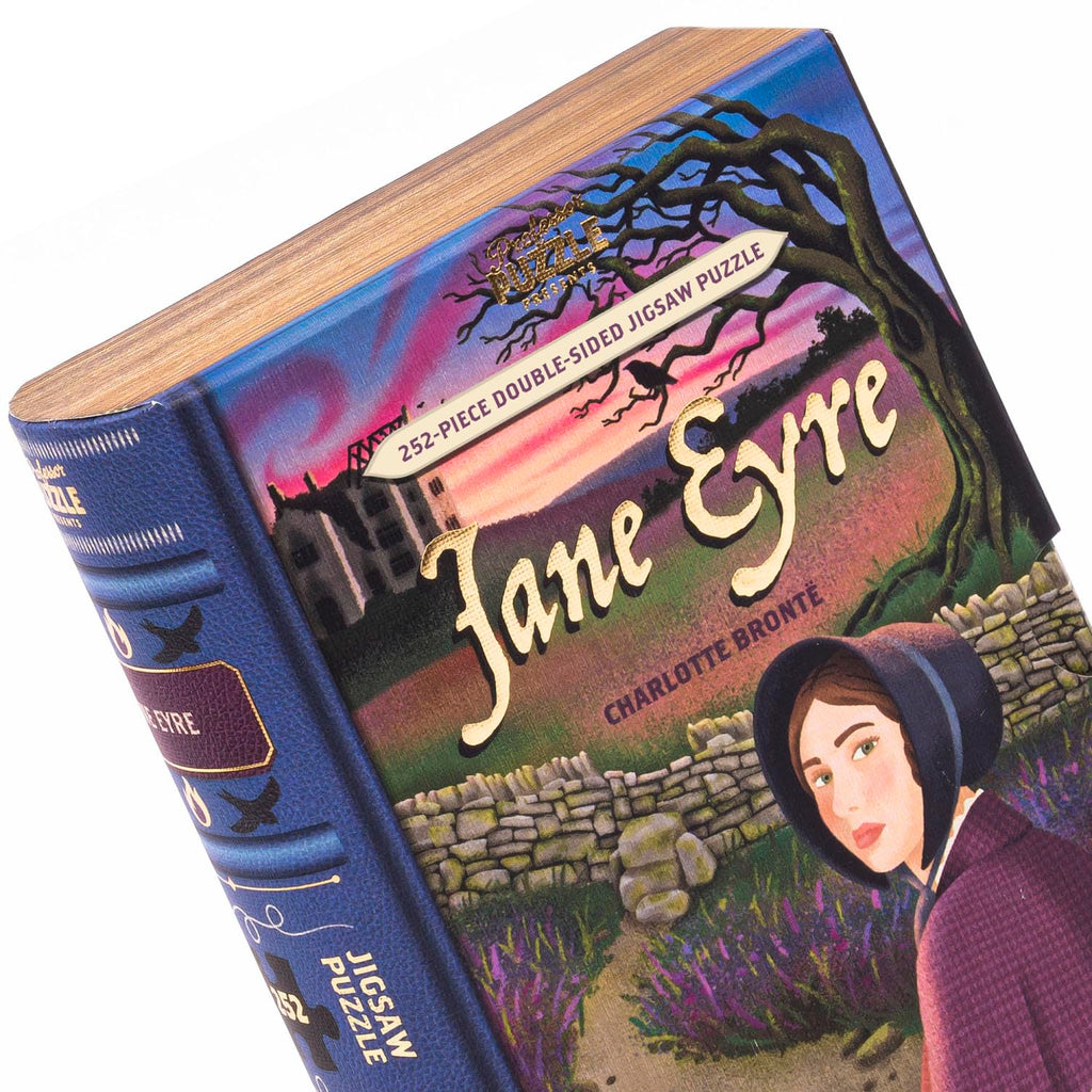 Professor Puzzle Jane Eyre 252-Piece Double-Sided Jigsaw – Book Lover's Gift