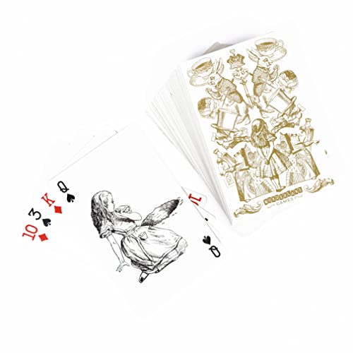Professor Puzzle Queen's Guard Giant Playing Cards – Alice in Wonderland Jumbo Deck