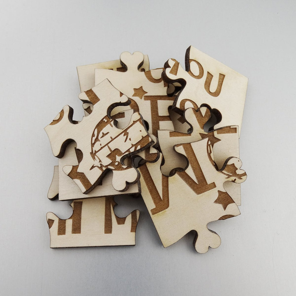 Prom Proposal Puzzle – 9-Piece Laser-Engraved Basswood Jigsaw, Personalized Gift