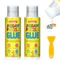 Protado 200ml Puzzle Glue x2 – Clear Quick-Dry Sealer with Sponge & Scraper for 1000-5000 Piece Puzzles