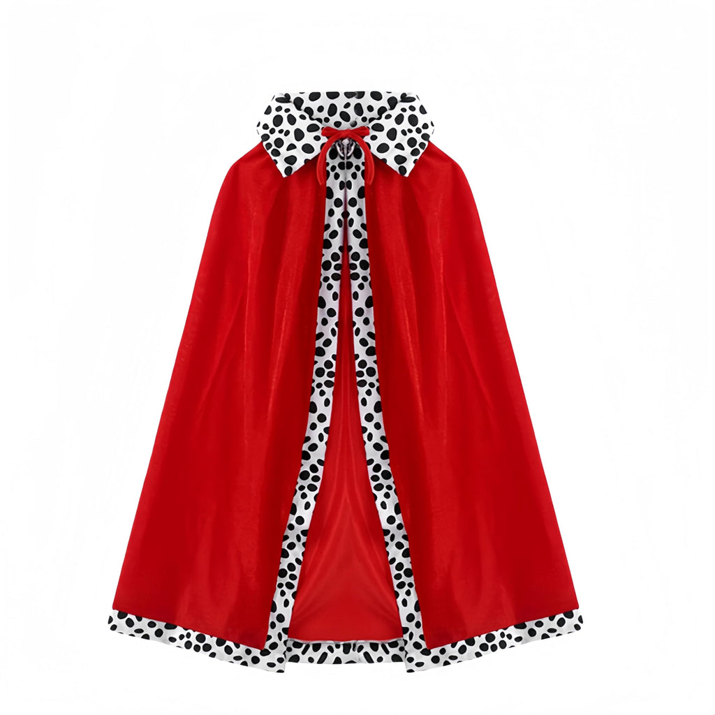Proumhang Kids King Cape & Crown Set – 80cm Royal Cloak for Boys and Girls