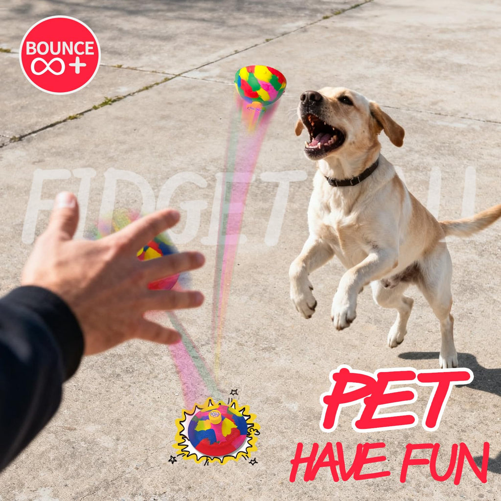 PSXTCU Magic Flying Saucer Popper 4-Pack — Soft Rubber Pop-Up Disc for Kids & Dogs