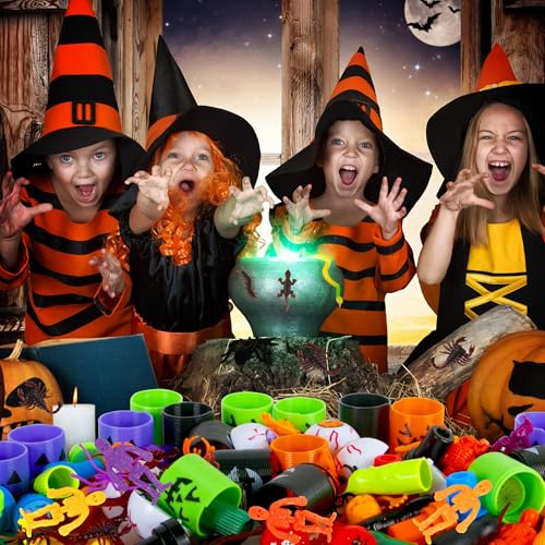 PURPERCAT 24-Piece Halloween Party Favors Set – Non-Candy Goodie Bag Stuffers for Kids
