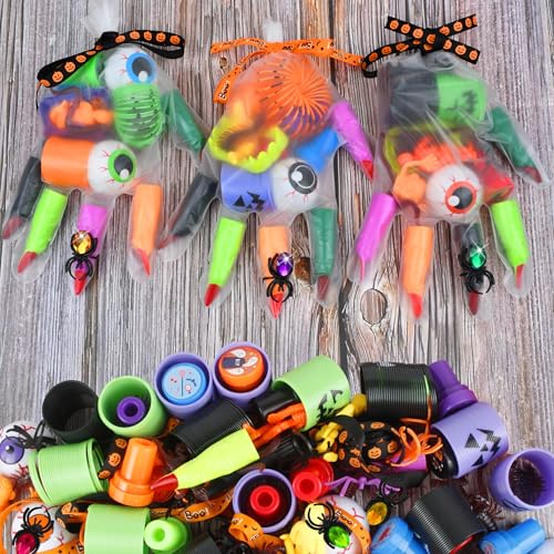 PURPERCAT 24-Piece Halloween Party Favors Set – Non-Candy Goodie Bag Stuffers for Kids