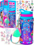 PURPLE LADYBUG Mermaid Water Bottle Decorating Kit for Girls Ages 5-10