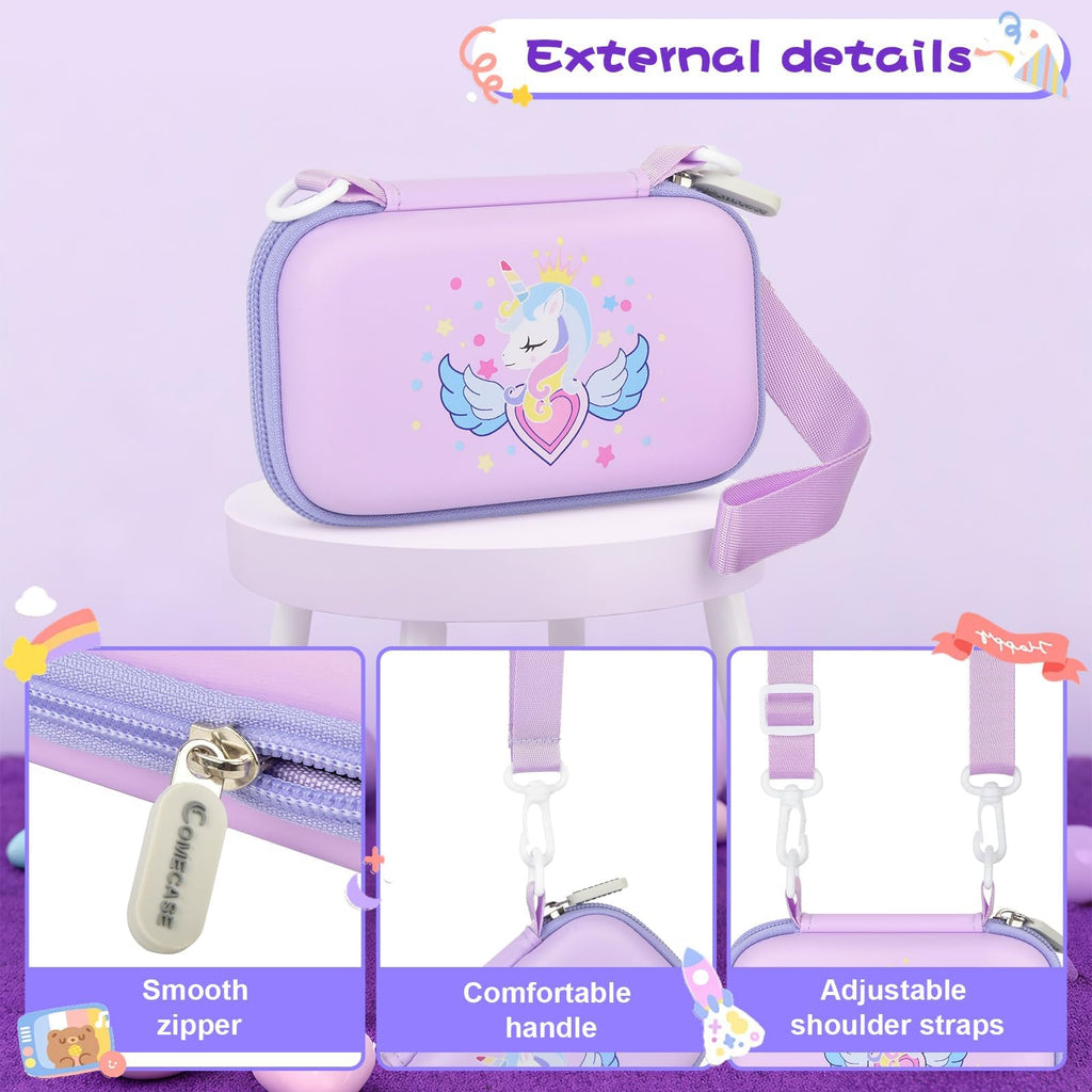 Purple Pony Kids Toy Phone Case - Compatible with KOKODI, Luoba, Yosfeng & More