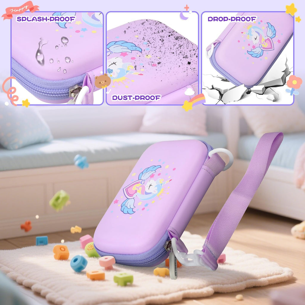 Purple Pony Kids Toy Phone Case - Compatible with KOKODI, Luoba, Yosfeng & More